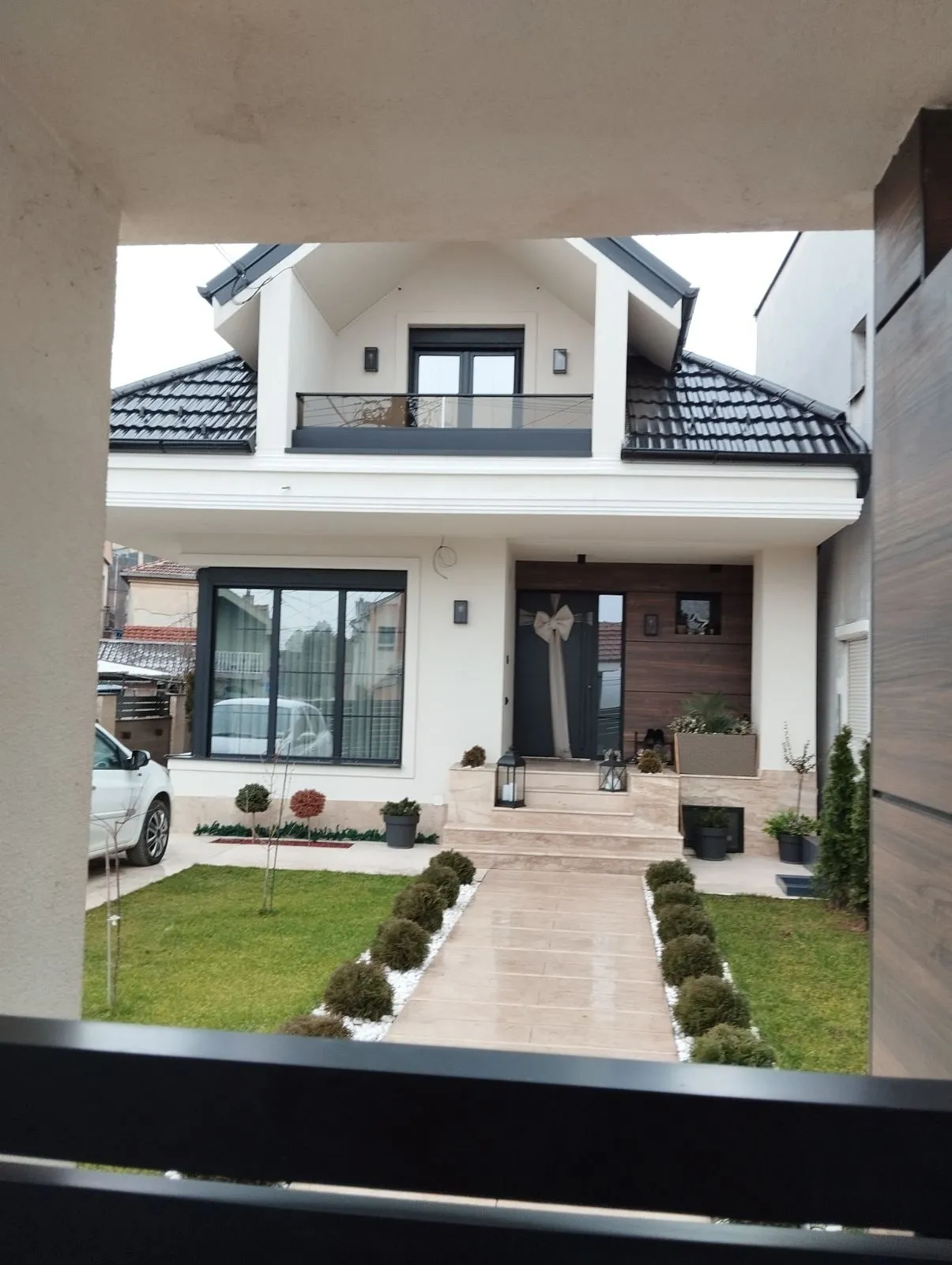 Staklene ograde za terase, stepenice i balkone — primer 15